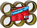 Pakkausteippi Scotch 371 50mmx66m ruskea  6 rll/pkt