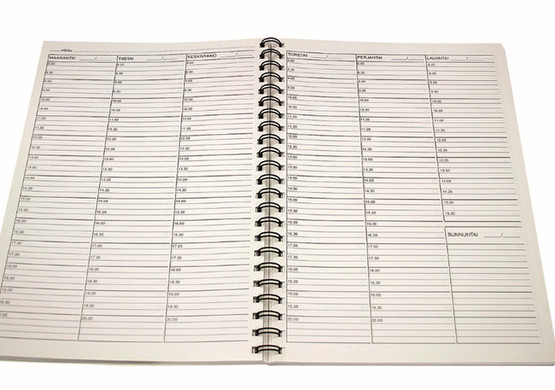 Ajanvarauskirja Karisto A4 24 kk