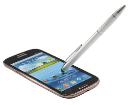 Kosketusnäyttökynä Leitz Complete 2 in 1 hopea 