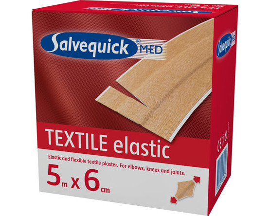 Kangaslaastari Salvequick textile elastic 5 m 