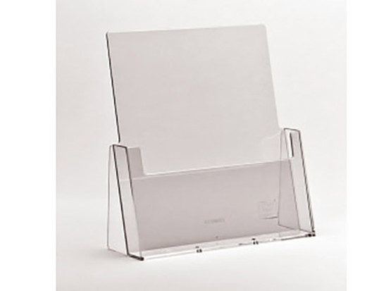 Esiteteline pöytäteline Taymar C230 A4 1-osainen pystymalli kirkas