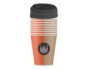 Kahvikuppi Huhtamäki 300 ml + kansi  10 kpl/pkt