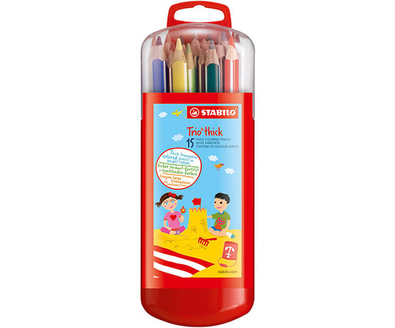 Värikynä Stabilo Trio Thick 203  15 väriä