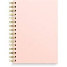 Muistikirja Burde A5 viivoitettu pinkki 300 sivua 