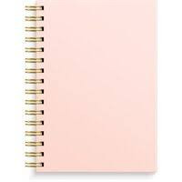 Muistikirja Burde A5 viivoitettu pinkki 300 sivua 