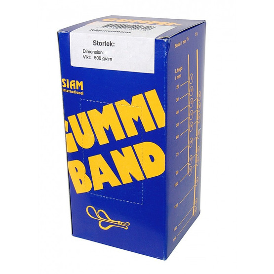 Kumirengas nro 10 30x1.5mm luonnonkumi  500g