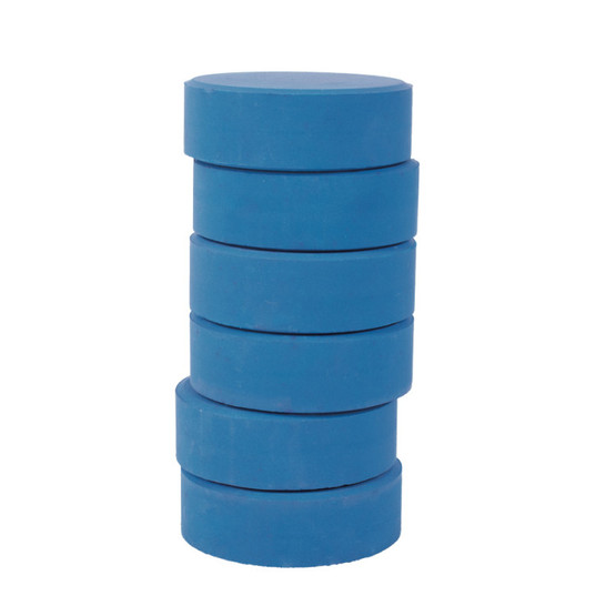 Peitevärinappi Jumbo 57mm vaaleansininen 6 kpl