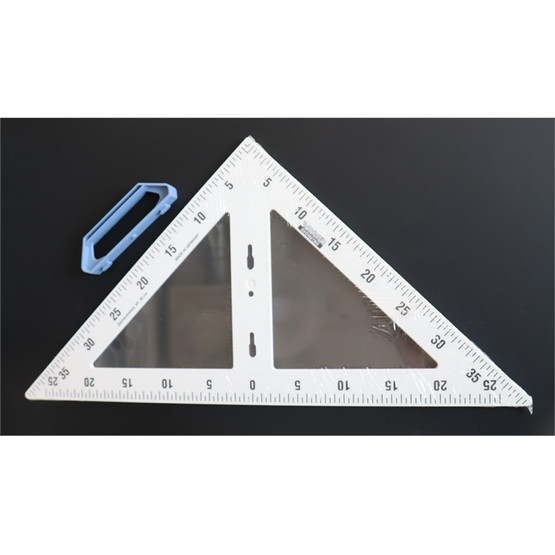 Taulukolmio 45/90 astetta 60cm muovia
