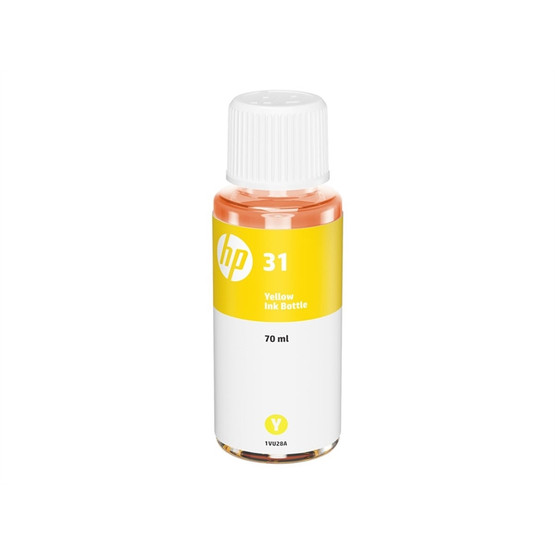 Mustesuihkuväri HP NO. HP 31  yellow  - 1VU28AE  70ml