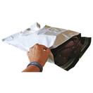 Postituspussi 325 x 425 x 50mm PP-muovia, valkoinen 100 kpl/ltk