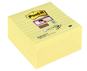 Viestilappu Post-it Super Sticky Z-Notes 101x101mm viivat 5 kpl / pkt