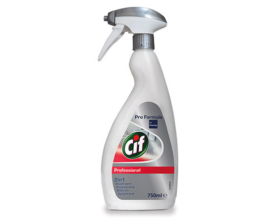 Kylpyhuoneen puhdistusaine 2-in-1 Cif Professional 750 ml