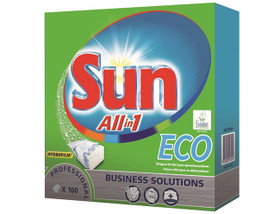 Konetiskitabletti Sun Pro Formula All-in-1 Eco 100 kpl