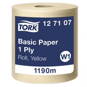 Paperipyyhe Tork Basic 33cm keltainen W1  127107 
