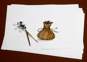 Akvarellipaperi Fabriano Studio Watercolor 50x70 cm 200G / 25 ark