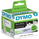 Tarra Dymo LW 36x89mm suuri osoitetarra / 260