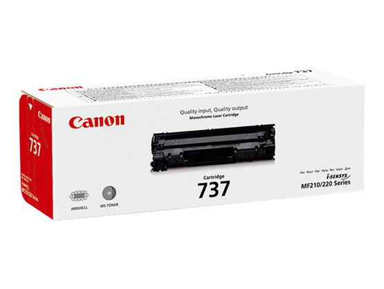 Laserväri Canon 737 musta