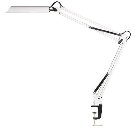 Pöytävalaisin Unilux Swingo valkoinen