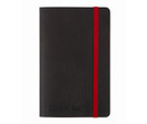Muistikirja Oxford Black n´Red A6 viivoitettu 144 sivua