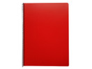 Kierrevihko muovikantinen A4/80 punainen 5 kpl/pkt