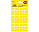 Avery Tarra pyöreä 12mm keltainen , 270 tarraa