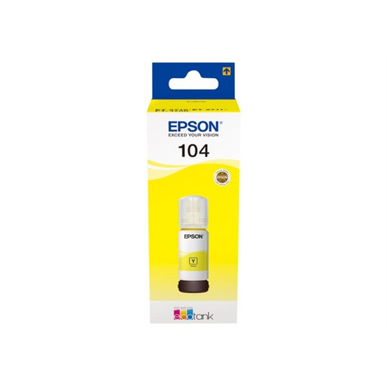 Mustesuihkuväri Epson NO. T104  C13T00P440 yellow