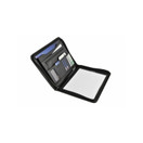  Kokouskansio A4, keinonahka, musta