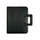 Kokouskansio A4, musta, kahvat ja vetoketju