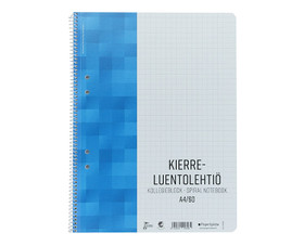 Kierreluentolehtiö A4/60 yleisrei´itys  10 kpl/pkt