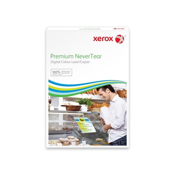Xerox paperi Premium NeverTear keltainen 123 micr A4 100 ark/pak