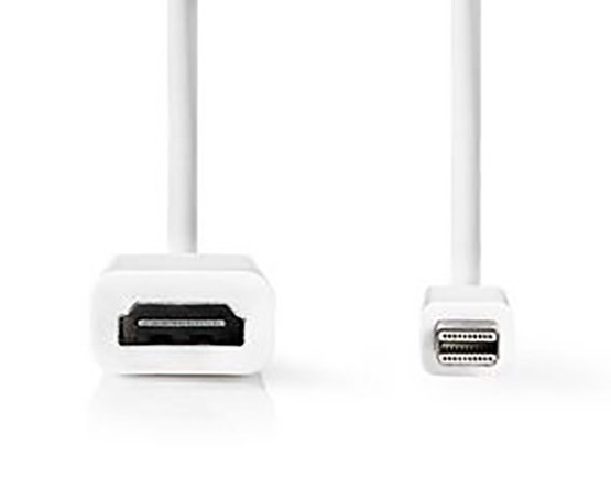 Nedis Mini DisplayPort - HDMI adapteri 20cm