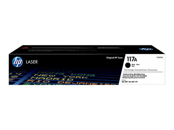 Laserväri HP 117A - HP W2070A musta