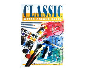 Akvarellilehtiö Classic A4/20 250G  10 kpl/pkt