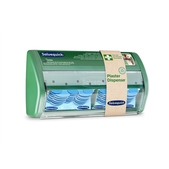 Salvequick laastariautomaatti sinisillä laastareilla 