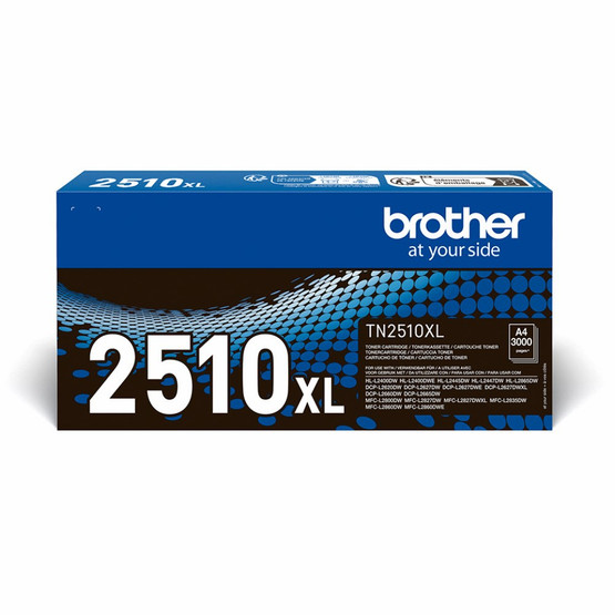 Laserväri Brother TN2510XL / TN-2510XL musta