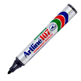 Huopakynä Artline 107 vihreä 1,5mm pyöreä kärki  12 kpl/pkt