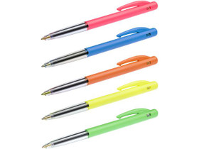 Kuulakärkikynä BIC M10 Clic ultra color arkistokelpoinen  50 kpl/pkt