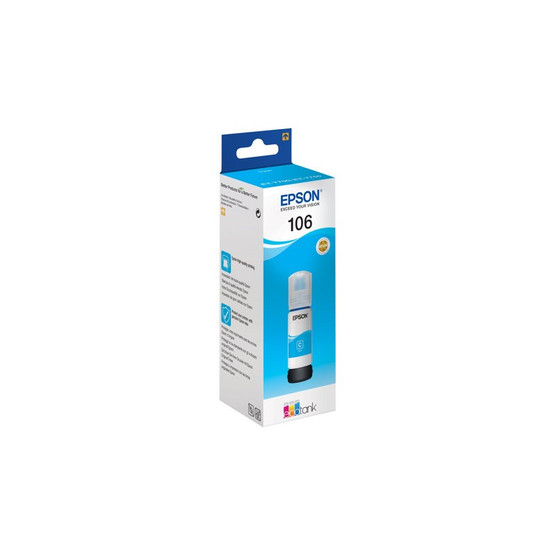 Mustesuihkuväri Epson 106 EcoTank Cyan 