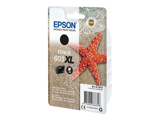 Mustesuihkuväri Epson NO. T603XL  C13T03A14010 musta