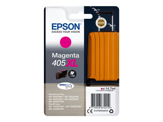Mustesuihkuväri Epson NO. T405XL  C13T05H34010 magenta