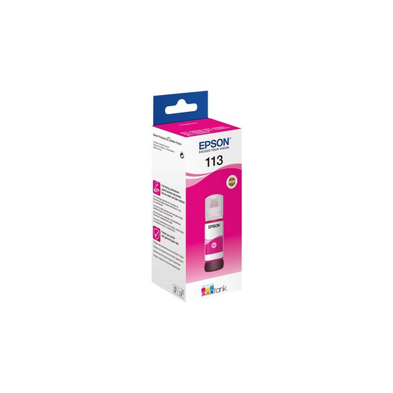 Mustesuihkuväri Epson 113 EcoTank Pigment Magenta 