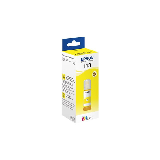 Mustesuihkuväri Epson 113 EcoTank Pigment Yellow 