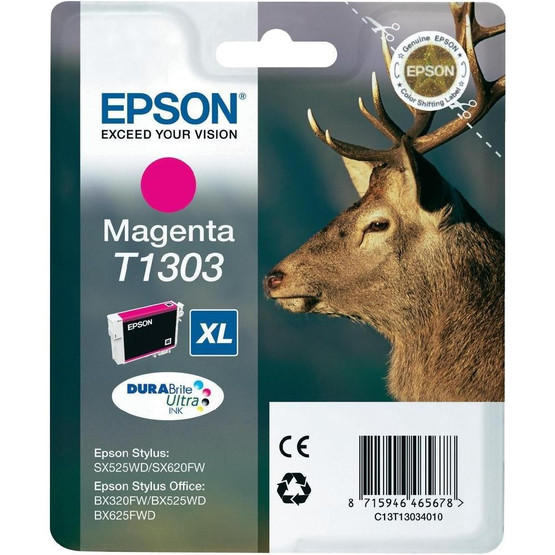 Mustesuihkuväri Epson C13T13034012 magenta T1303