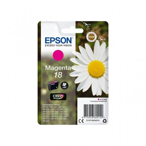 Mustesuihkuväri Epson NO. 18 C13T18034012 magenta T1803