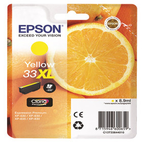 Mustesuihkuväri Epson NO. 33XL C13T33644012 yellow T3364 