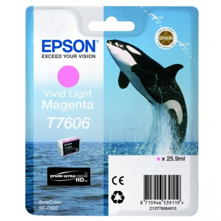 Mustesuihkuväri Epson NO. T7606 Vivid Light Magenta C13T76064N10