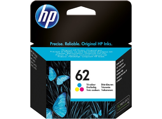 Mustesuihkuväri HP NO. 62 tri-color - C2P06AE 3-väri 