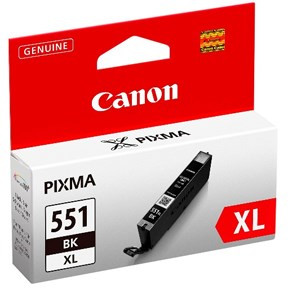 Mustesuihkuväri Canon CLI-551BK XL musta
