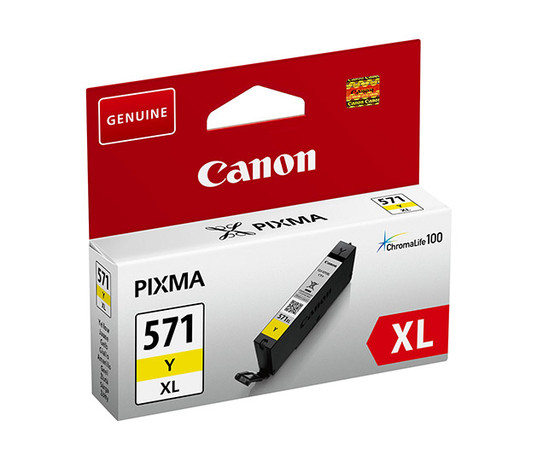 Mustesuihkuväri Canon CLI-571XL Y yellow