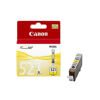 Mustasuihkuväri Canon CLI-521Y yellow